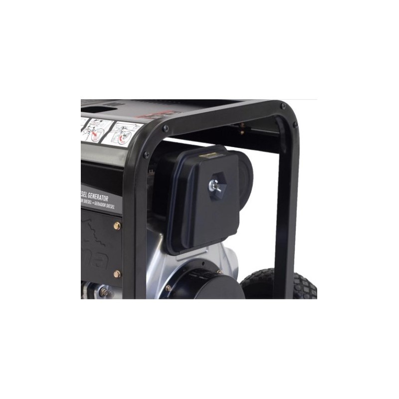 PLANTA ELÉCTRICA 8.5 KVA TOYAMA DIÉSEL XP MONOFÁSICA 115-230V / AVR / CONEX. ATS / ARRANQUE ELÉCTRICO. - Imagen 3