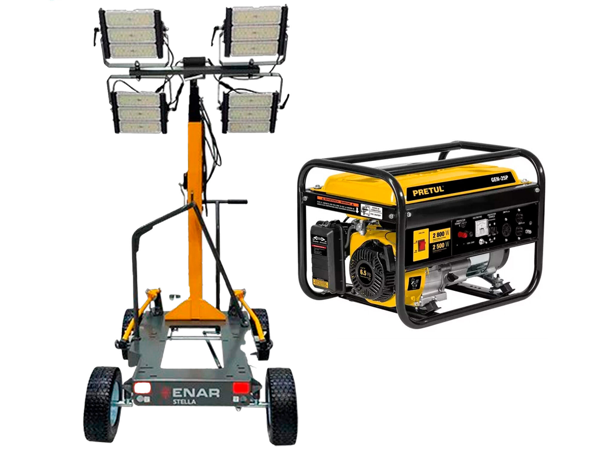 torre stelar con planta gasolina