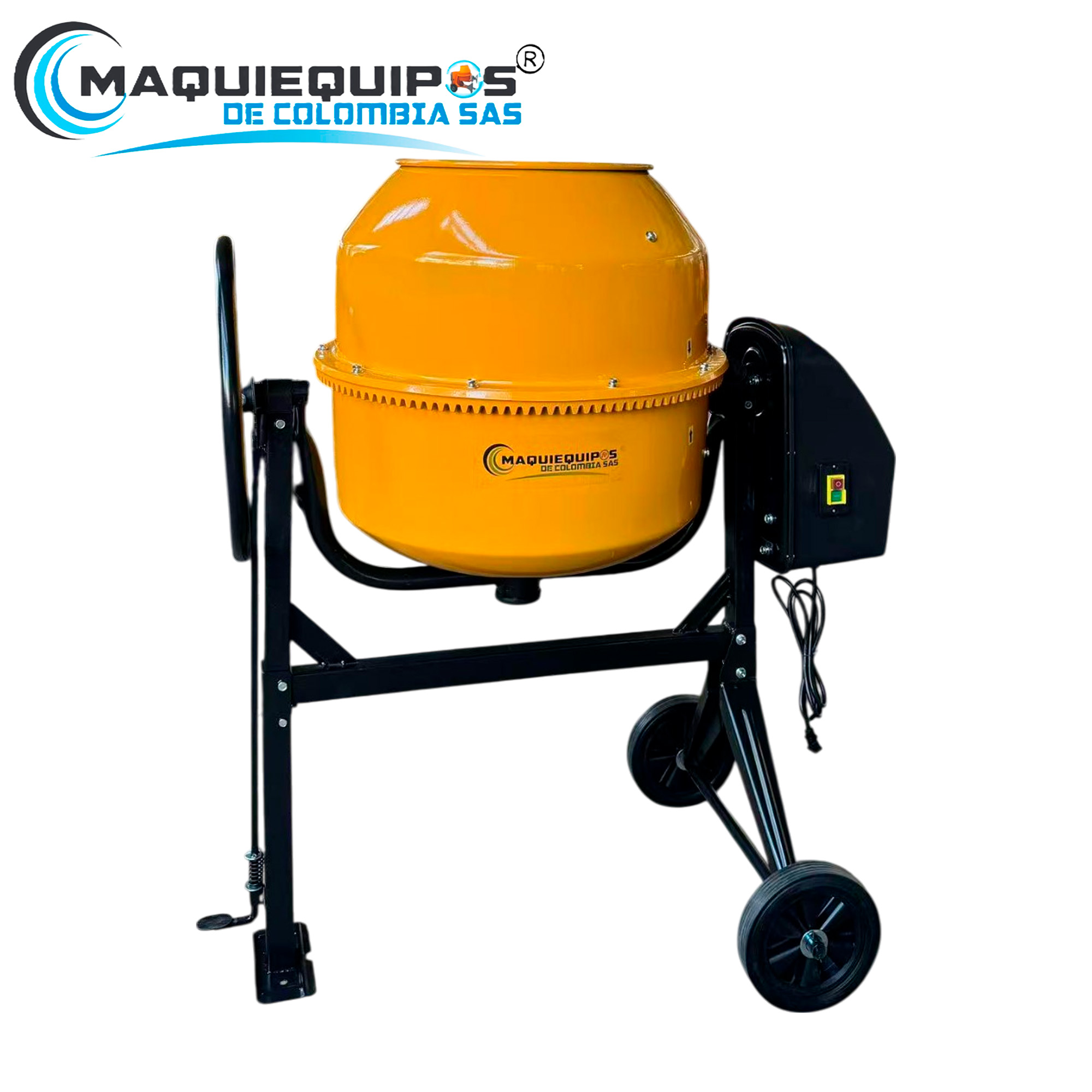 MEZCLADORA DE CONCRETO 250 LITROS CREMALLERA METALICA - Imagen 3