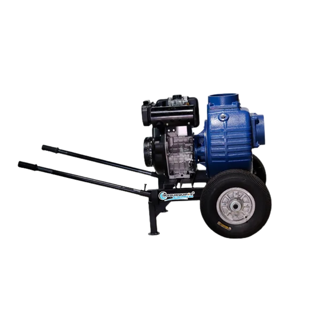 Motobomba Maquiequipos Caudal 6×6 Diesel 15 hp - Imagen 2